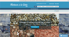 Desktop Screenshot of mariscosalacarta.com